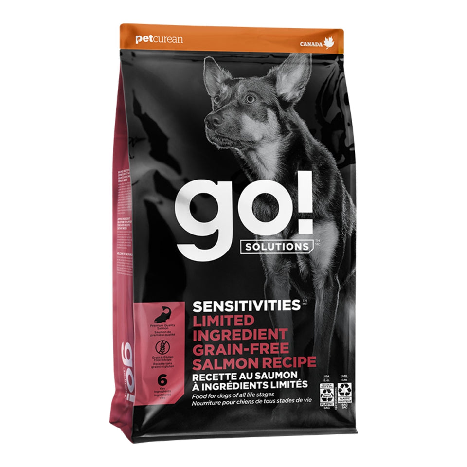 Go! Dog Sensitivities Limited Ingredient Grain Free Salmon 12Lb