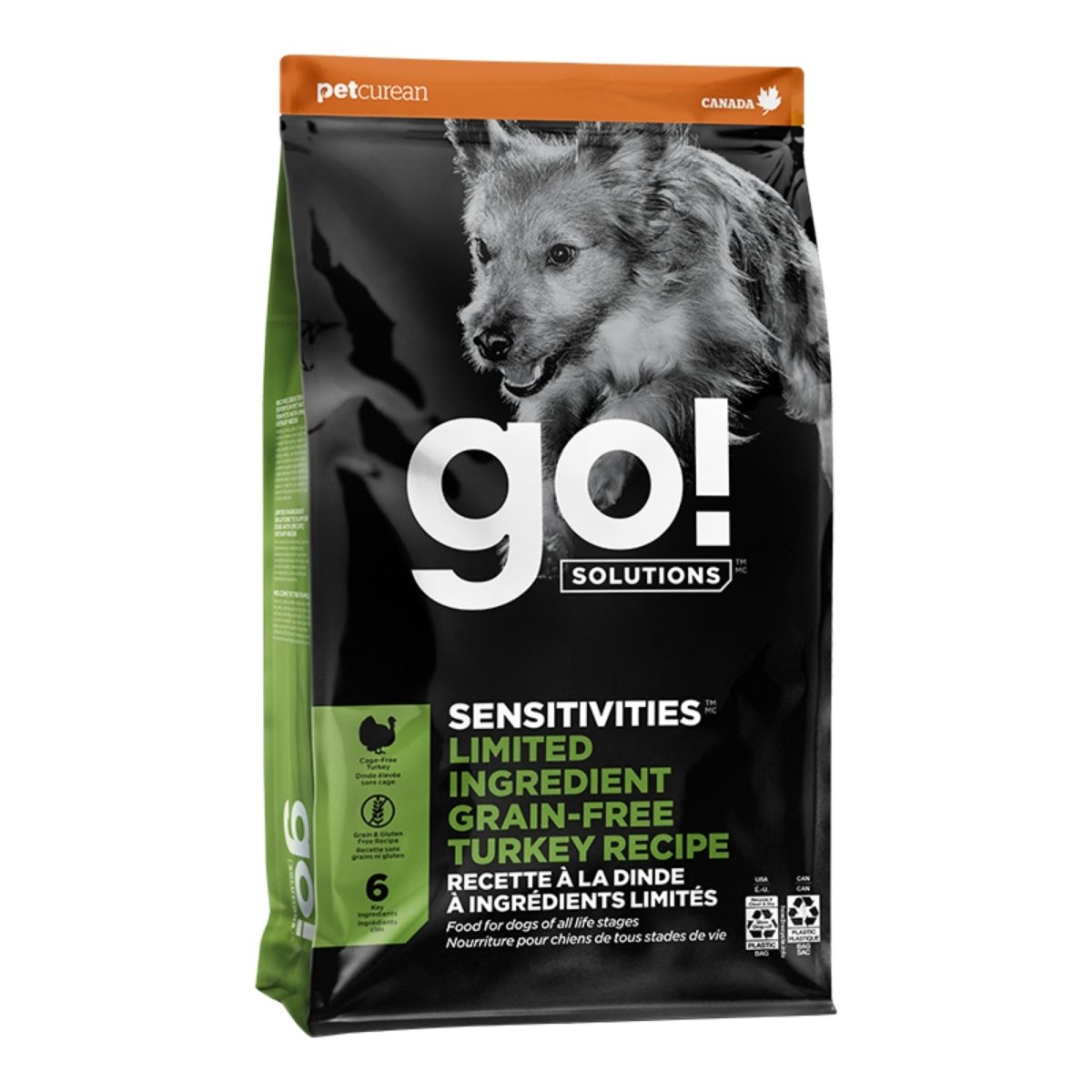 Go! Dog Sensitivities Limited Ingredient Grain Free Turkey 22Lb - Pets Perfect
