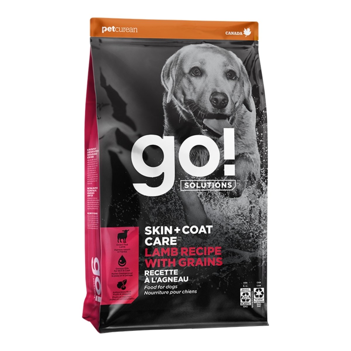 Go! Dog Skin & Coat Care Lamb With Grain 22Lb - Pets Perfect