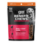 Go! Dog Benefit Chews Skin & Coat Care Lamb 6oz. - Pets Perfect