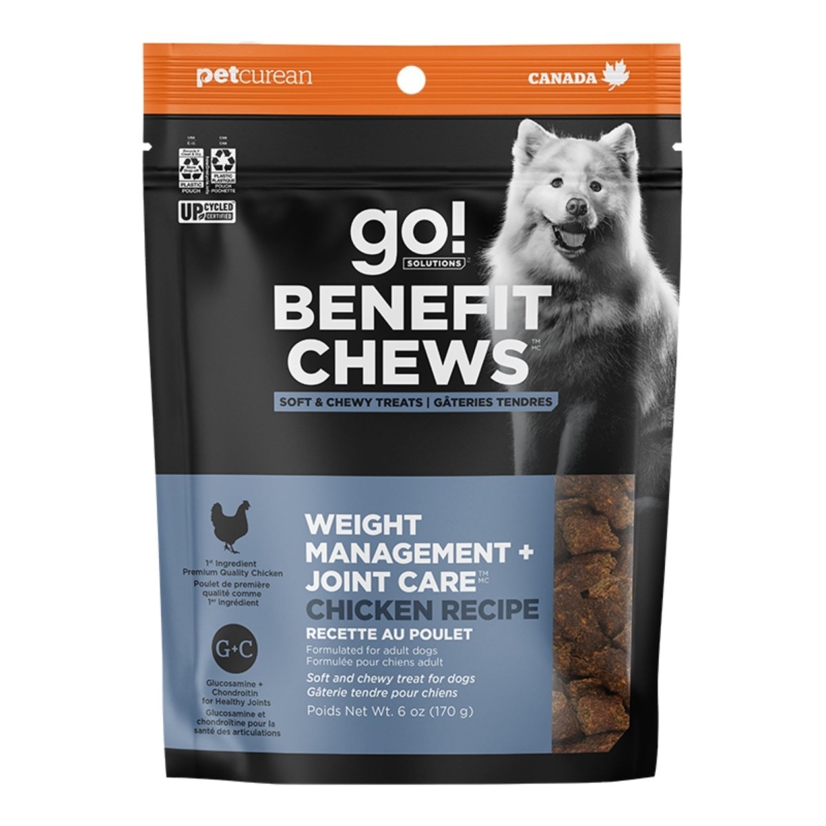 Go! Dog Benefit Chews Weight Management Chicken 6oz. - Pets Perfect