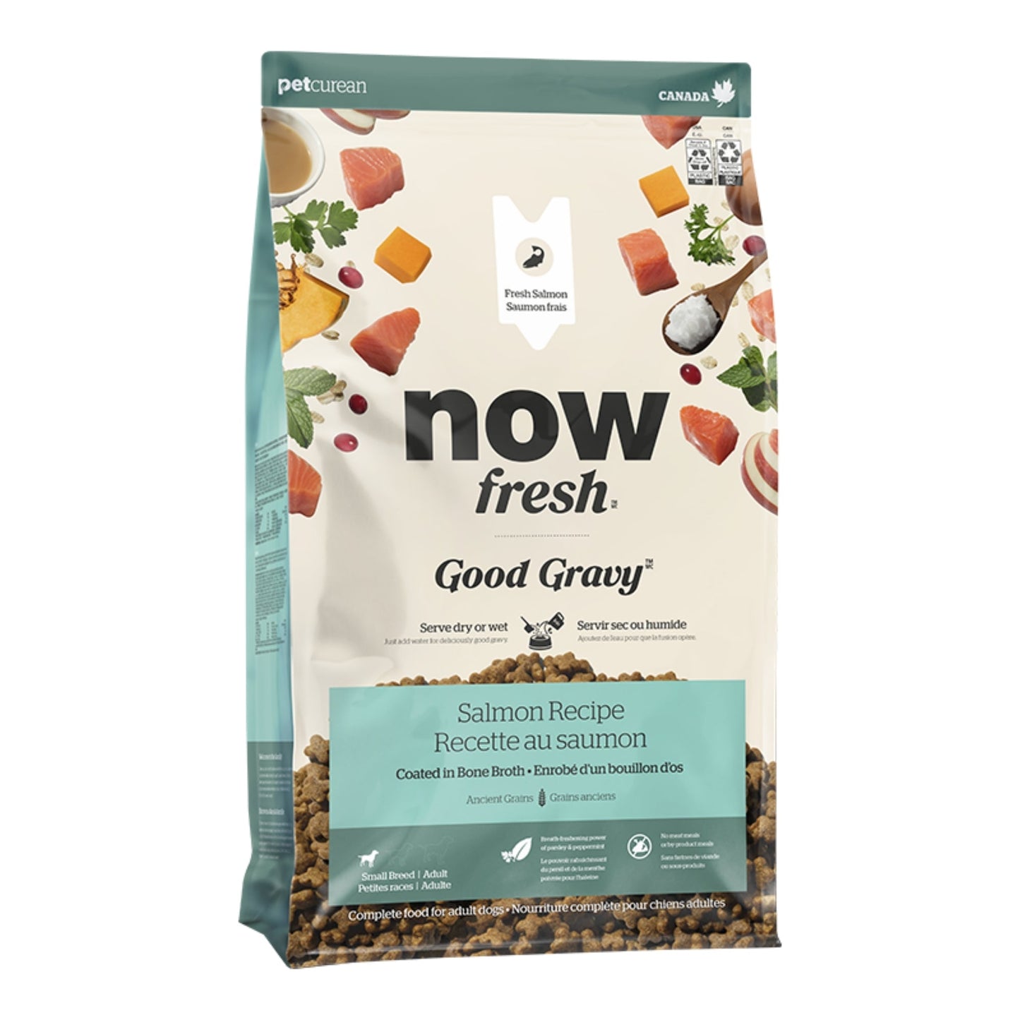 Now Fresh Dog Good Gravy Small Breed Salmon With Grain 3.5 lb