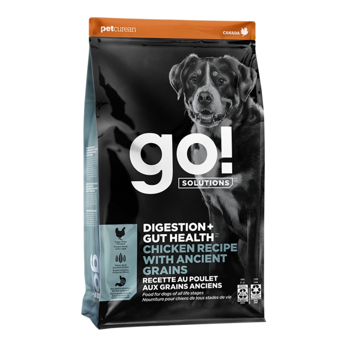 Go! Dog Digestion & Gut Health Chicken Ancient Grain 22Lb - Pets Perfect