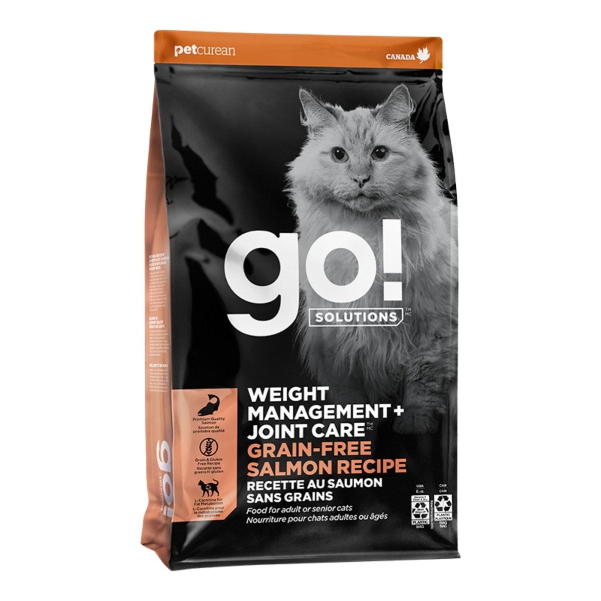 Go! Cat Weight Management & Joint Care Grain Free Salmon 6Lb - Pets Perfect
