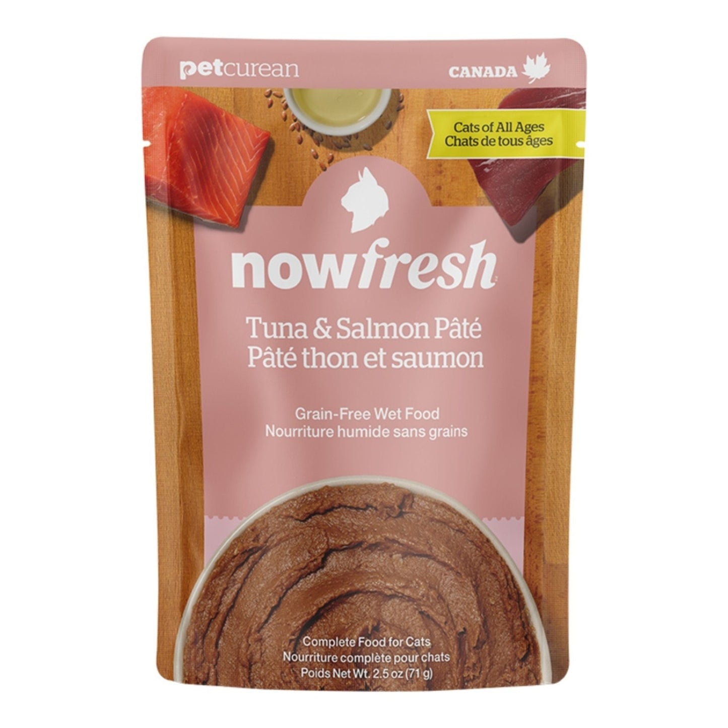 Now Fresh Cat Grain-Free Tuna + Salmon Pate 2.5 oz. 24 ct