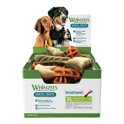 Whimzees Bulk Box Toothbrush Star X-Large, 18-Count