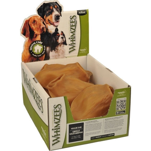 Whimzees Bulk Box Veggie Ear 18 ct