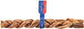 Barkworthies – Long - Lasting Braided Beef Gullet 12" Dog Chew | Case of 12 - Pets Perfect