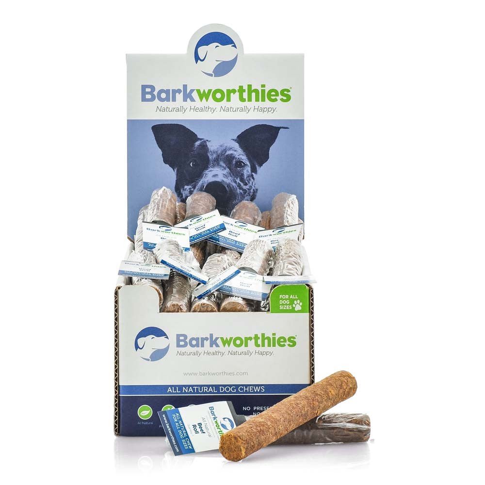 Barkworthies Beef Sausage 50ea/6 in, 50 ct - Pets Perfect