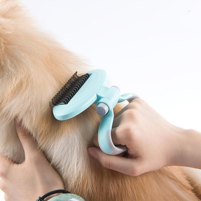 Rotatable Multi-Angle Grooming Comb - Tangle-Free Detangling Tool for Dogs