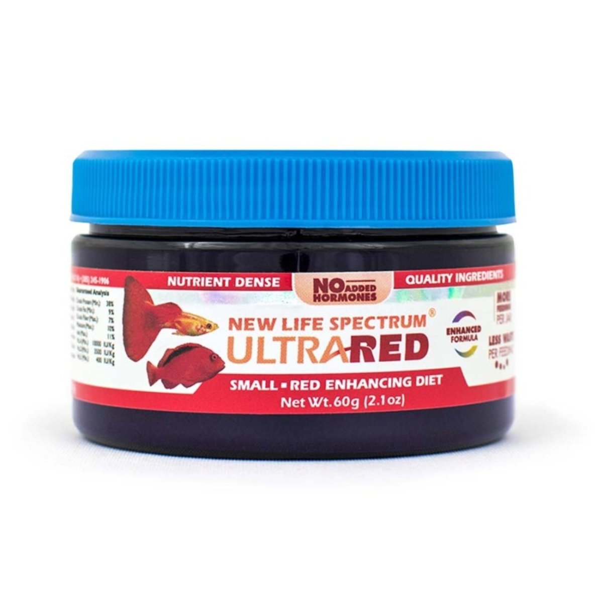 New Life Spectrum UltraRED Pellets Fish Food 1ea/2.1 oz. - Pets Perfect