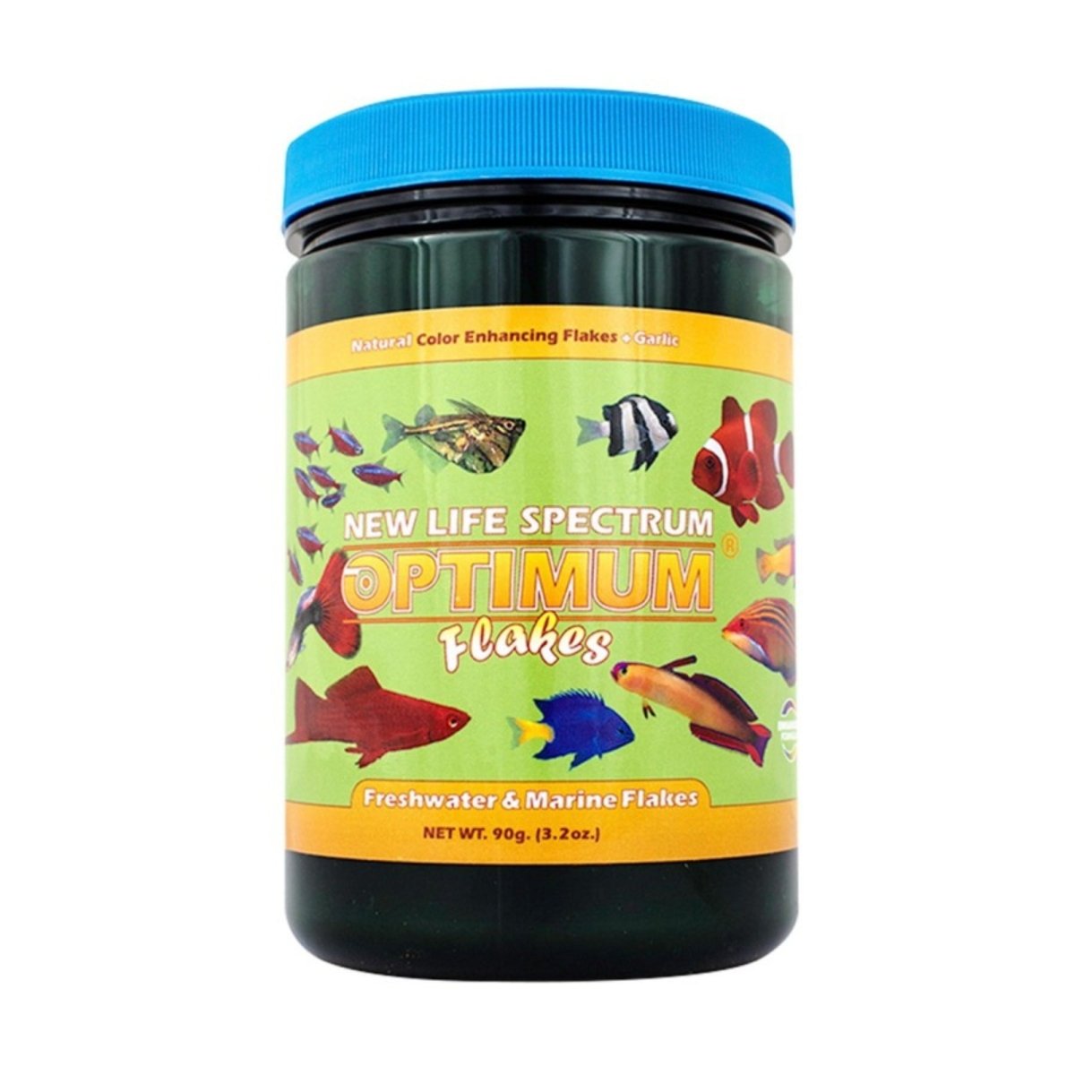 New Life Spectrum Optimum Flakes Fish Food 1ea/3.2 oz. - Pets Perfect