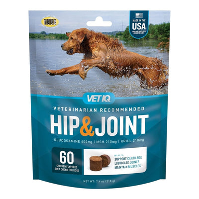 Vetiq Hip & Joint Soft Dog Chew Chicken 60 ct - Pets Perfect