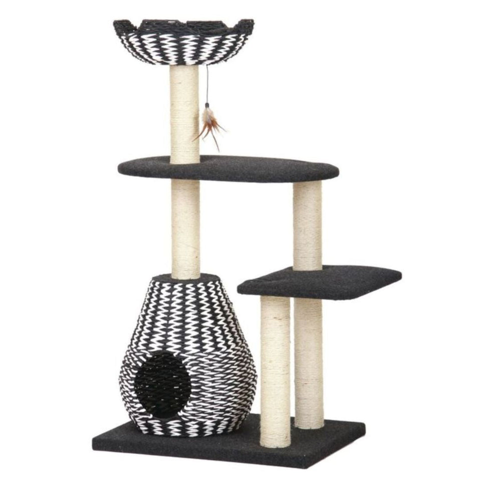 PetPals Ace Cat Tree
Black & Tan 49 in