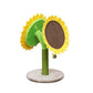 PetPals Double Sunflower Cat Scratcher Green & Yellow 25.5 in - Pets Perfect