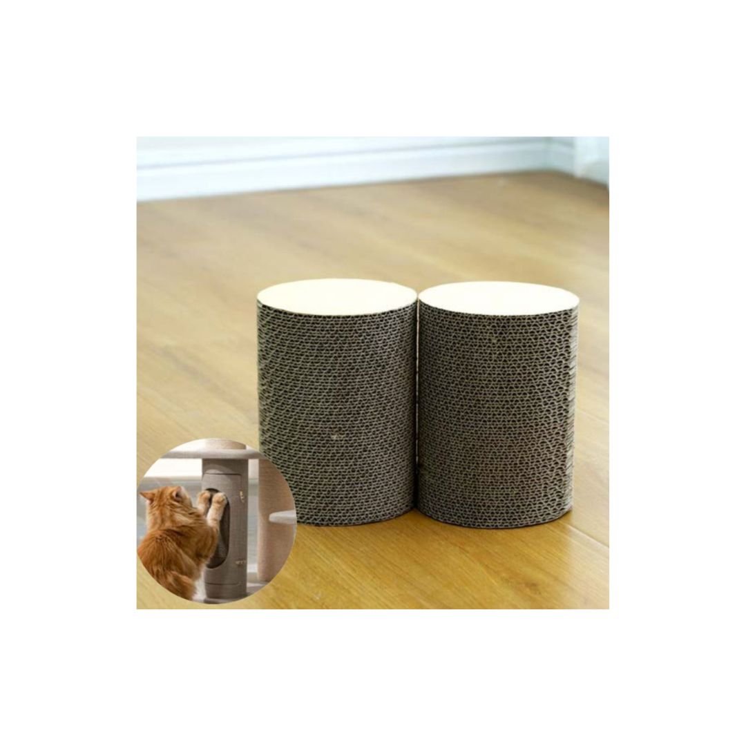 PetPals Replaceable Corrugated Cat Post 7 in - Pets Perfect