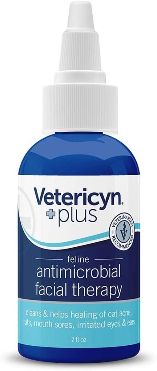 Vetericyn Plus Feline Antimicrobial Facial Therapy 1ea/2 fl oz - Pets Perfect