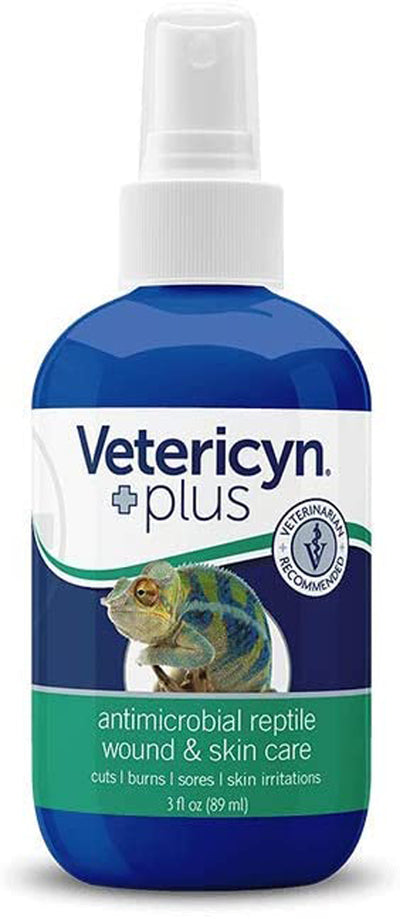 Vetericyn Plus Antimicrobial Reptile Wound and Skin Care 3 fl oz