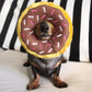 ZippyPaws Donutz Dog Toy Chocolate, Medium, view 2