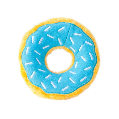 ZippyPaws Donutz Dog Toy Blueberry, Medium - Pets Perfect