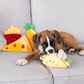 ZippyPaws NomNomz Dog Toy Taco, Medium, view 2