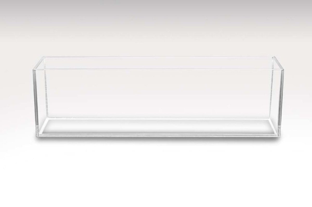 Aquatop High Clarity Bookshelf Style Aquarium Clear, 1ea/12 gal, 8X35X10 in - Pets Perfect
