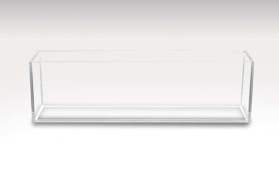 Aquatop High Clarity Bookshelf Style Aquarium Clear 1ea-12 gal; 8X35X10 in