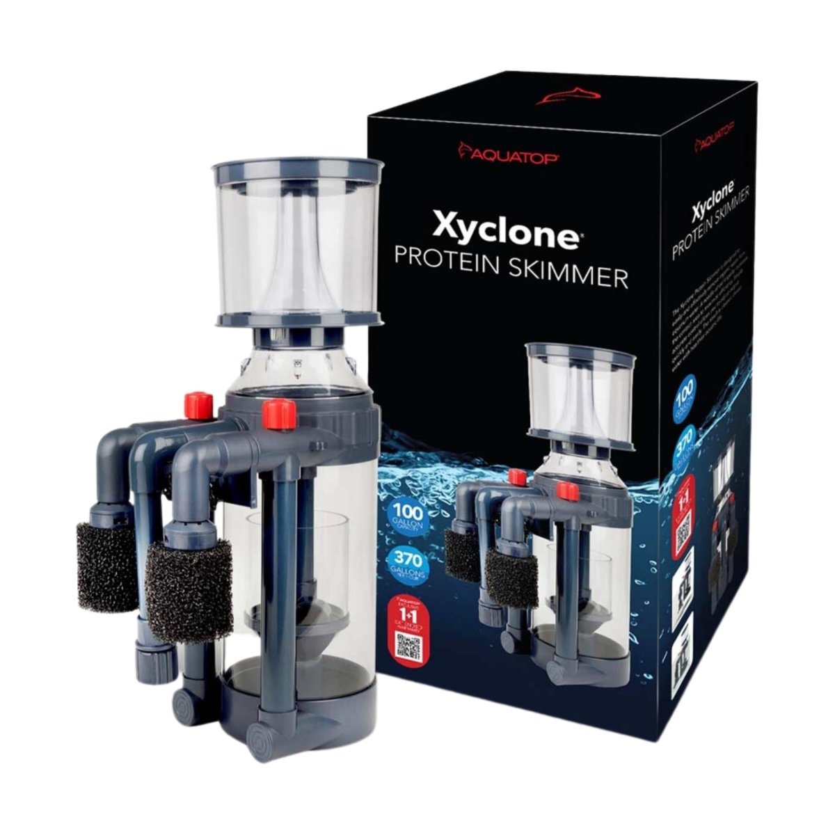 Aquatop Xyclone Protein Skimmer with Pump 1ea/Up To 100 gal - Pets Perfect