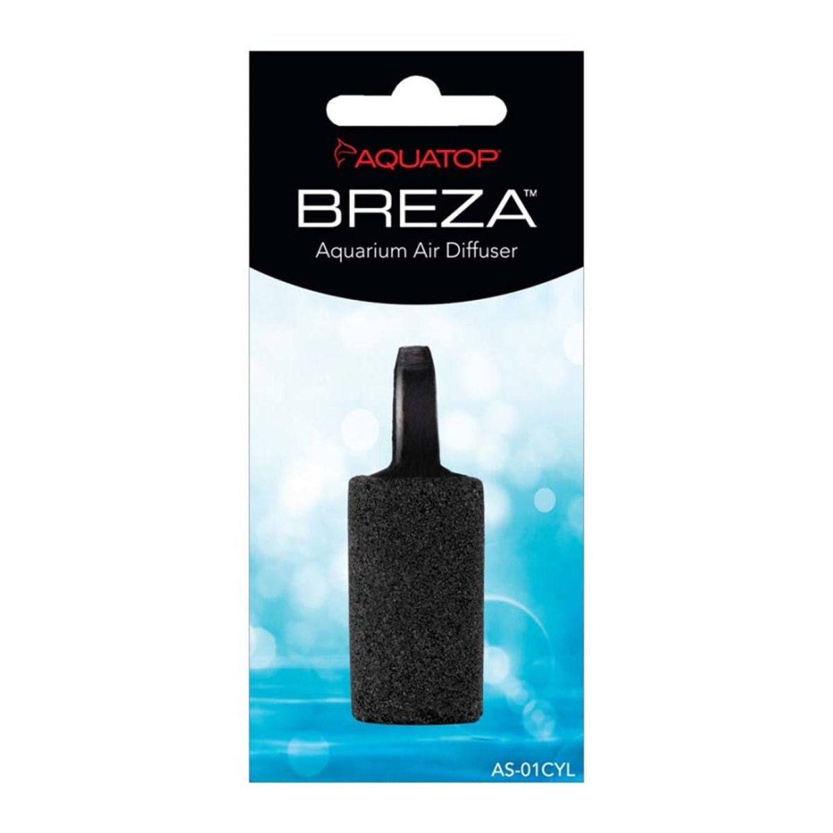 Aquatop BREZA Aquarium Diffuser Air Stone Black, 1ea/1 in, 1 pk - Pets Perfect