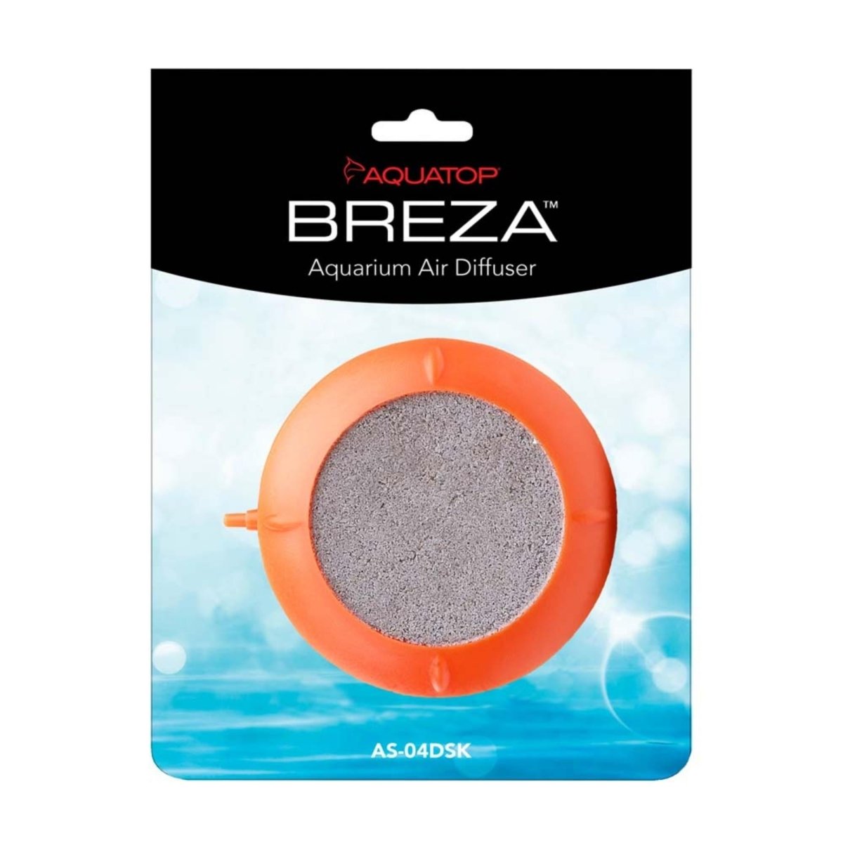 Aquatop Disk Air Stone Orange, 1ea/4 in - Pets Perfect