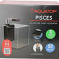 Aquatop PISCES Allinone Nano Cube Glass Aquarium Kit Black, Clear, 1ea/5 gal - Pets Perfect