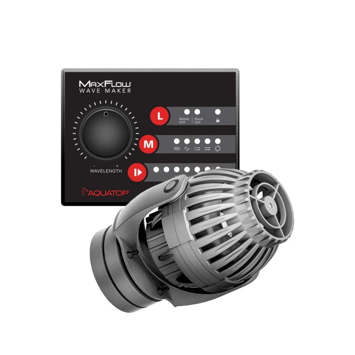 Aquatop MaxFlow MWV2000 DC Wavemaker Pump with Controller 1ea/352 2133 GPH - Pets Perfect