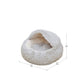 PetPals Igloo Pet Bed Pearl Grey 19.5 in, view 2