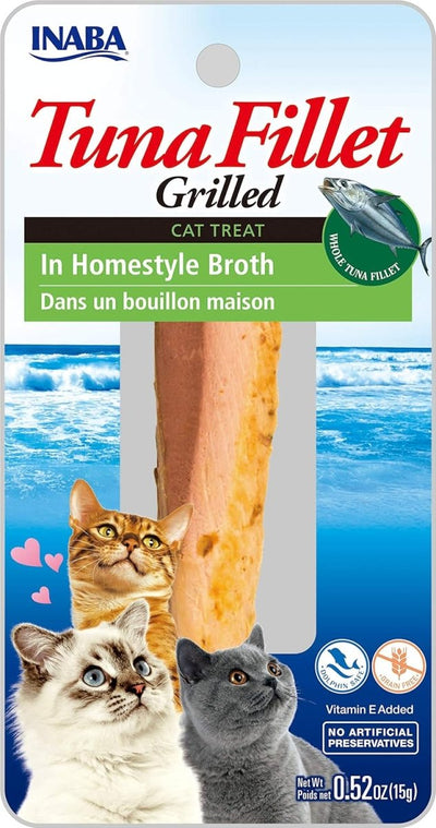 Inaba Tuna Fillet Grilled with Flavored Broth Homestyle .52 oz. 6 ct