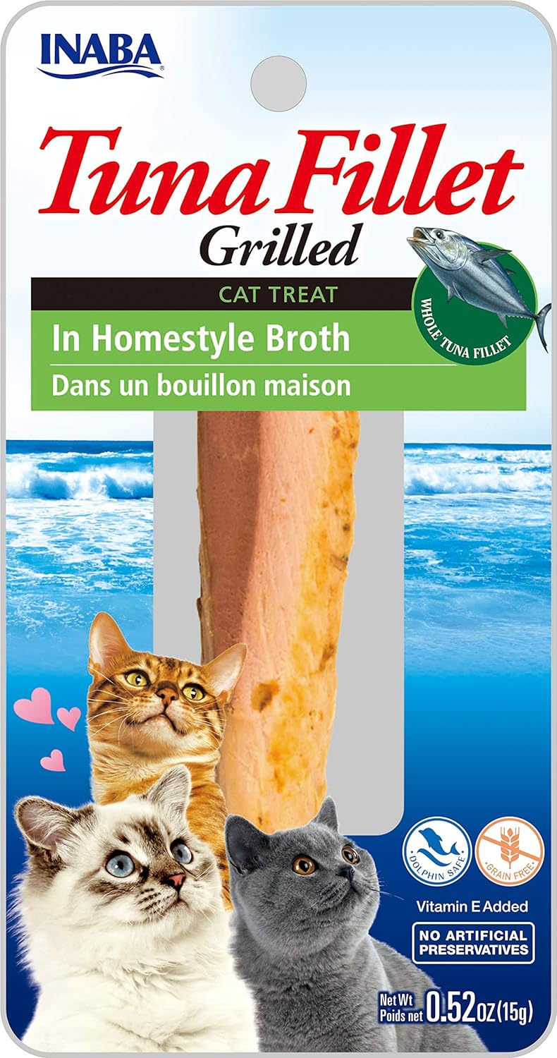Inaba Tuna Fillet Grilled with Flavored Broth Homestyle .52 oz. 6 ct