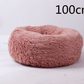 Cozy Haven: Luxurious Round Pet Bed For Winter Comfort - Pets Perfect