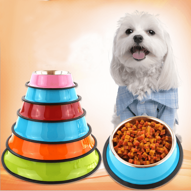 Pet Paradise Dual - Use Stainless Steel Pet Bowl - Pets Perfect
