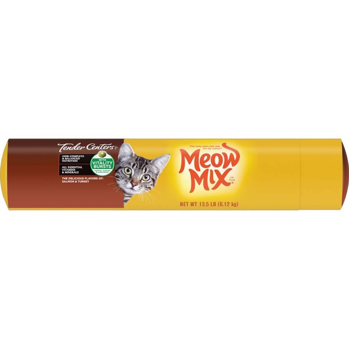 Meow - Mix Tender Centers w/Vitality Bursts Dry Cat Food Salmon & Turkey 13.5lb - Pets Perfect