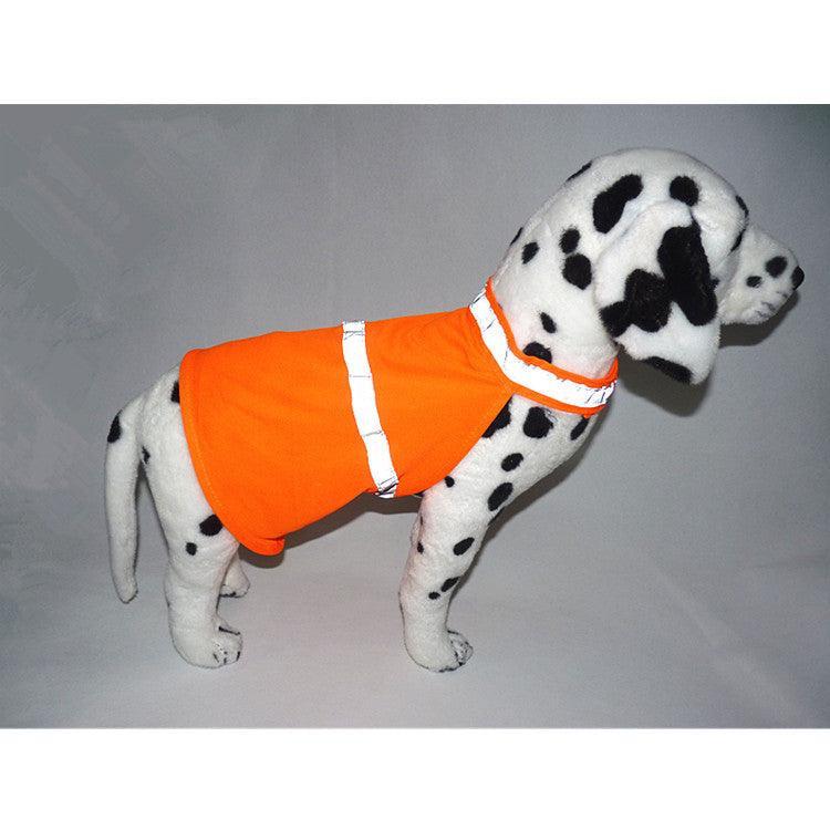 Fluorescent Safety Dog Vest - Reflective High Visibility Pet Clothing - Pets Perfect