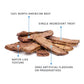 Crumps 8.8Oz Beef Tendersticks (100% Beef Lung) - Pets Perfect