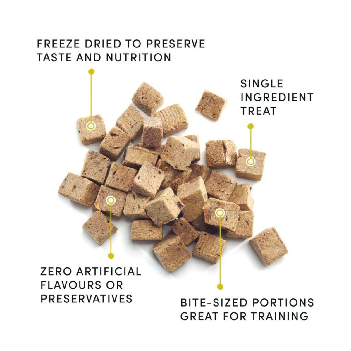 Crumps Naturals Mini Trainers Freeze - Dried Beef Liver Dog Treats - Pets Perfect