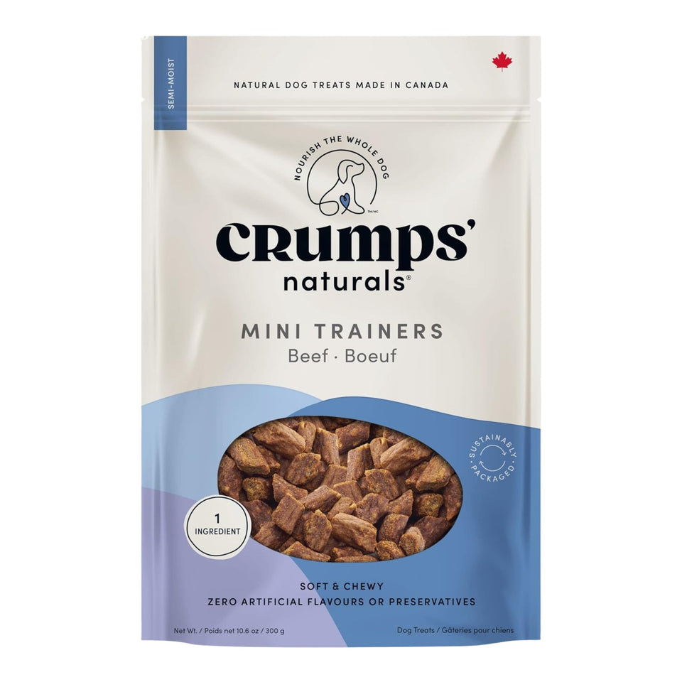 Crumps 10.6 oz Mini Trainers Semi-Moist Beef
