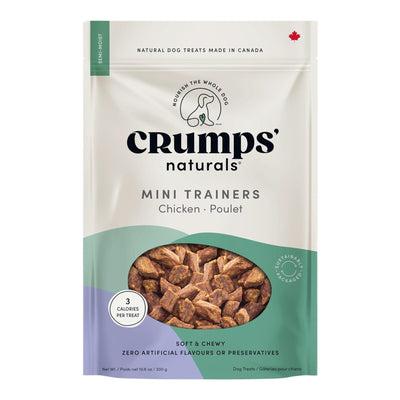 Crumps, 10.6 oz Mini Trainers Semi-Moist Chickens