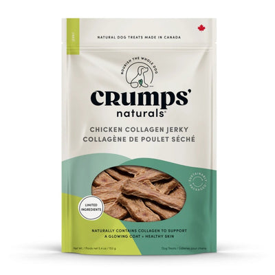 Crumps Naturals Chicken Collagen Jerky Dog Treats 5.4 oz