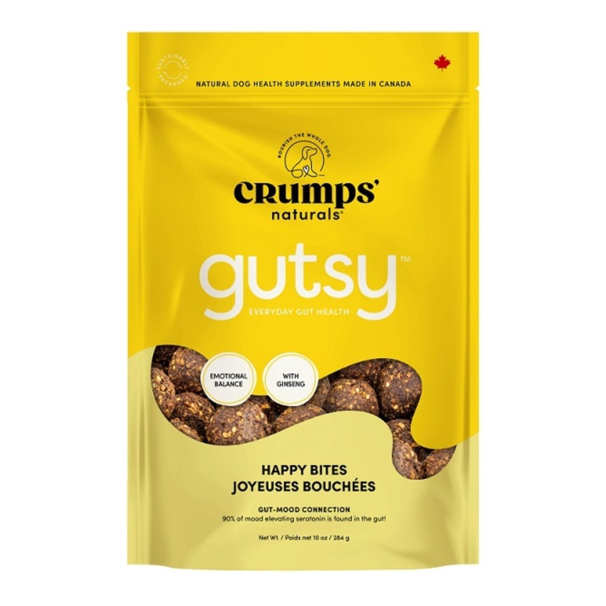Crumps Dog 10oz. Gutsy Happy Bites - Pets Perfect