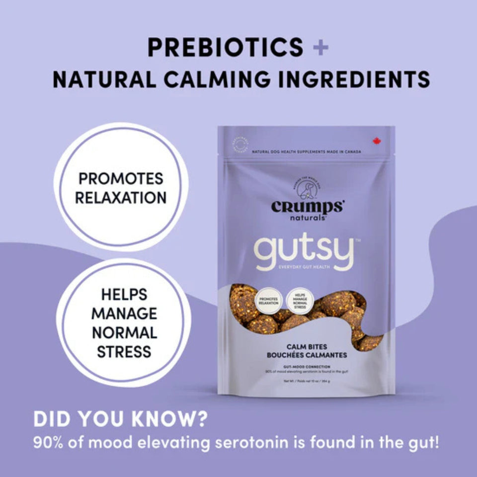 Crumps Dog 10oz. Gutsy Calm Bites