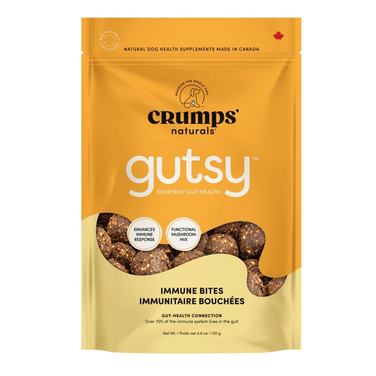 Crumps Dog 4.6oz. Gutsy Immune Bites - Pets Perfect