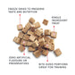 Crumps Dog 4.06oz. Mini Trainers Freeze - dried Pork Hearts - Pets Perfect