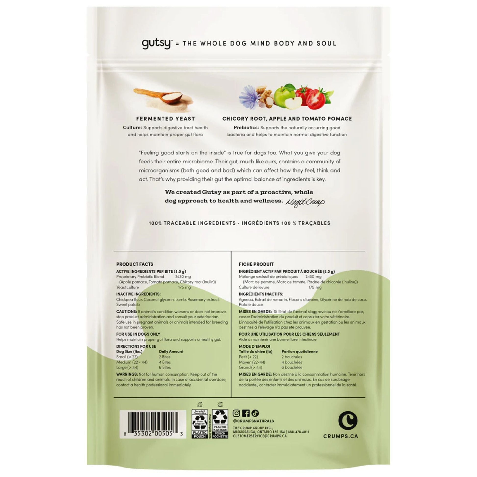 Crumps Cat, 3.2 oz Gutsy Balance Bites, view 5