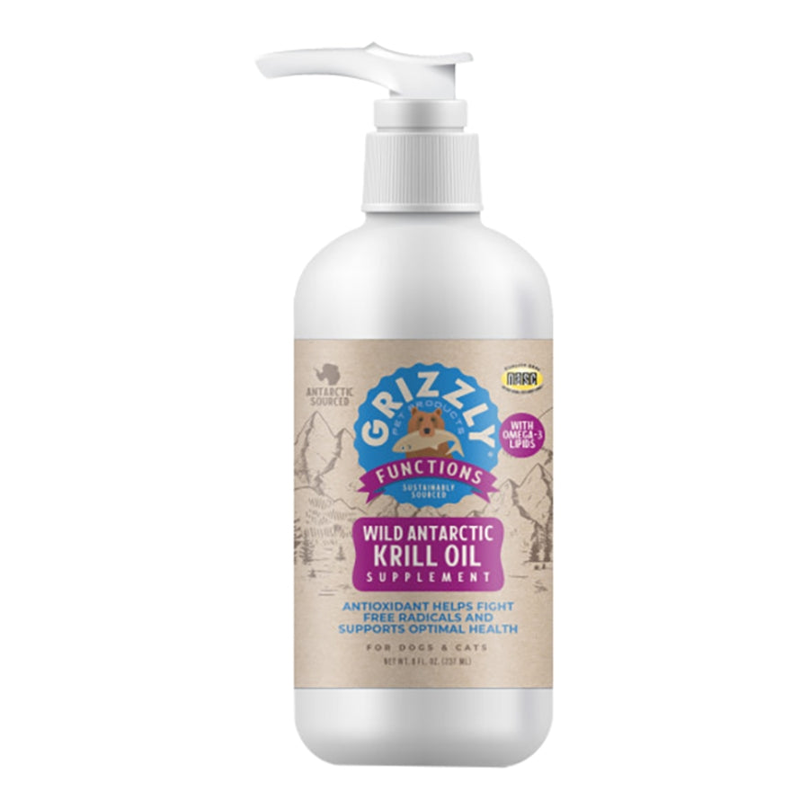 Grizzly Dog Krill Oil 8 oz